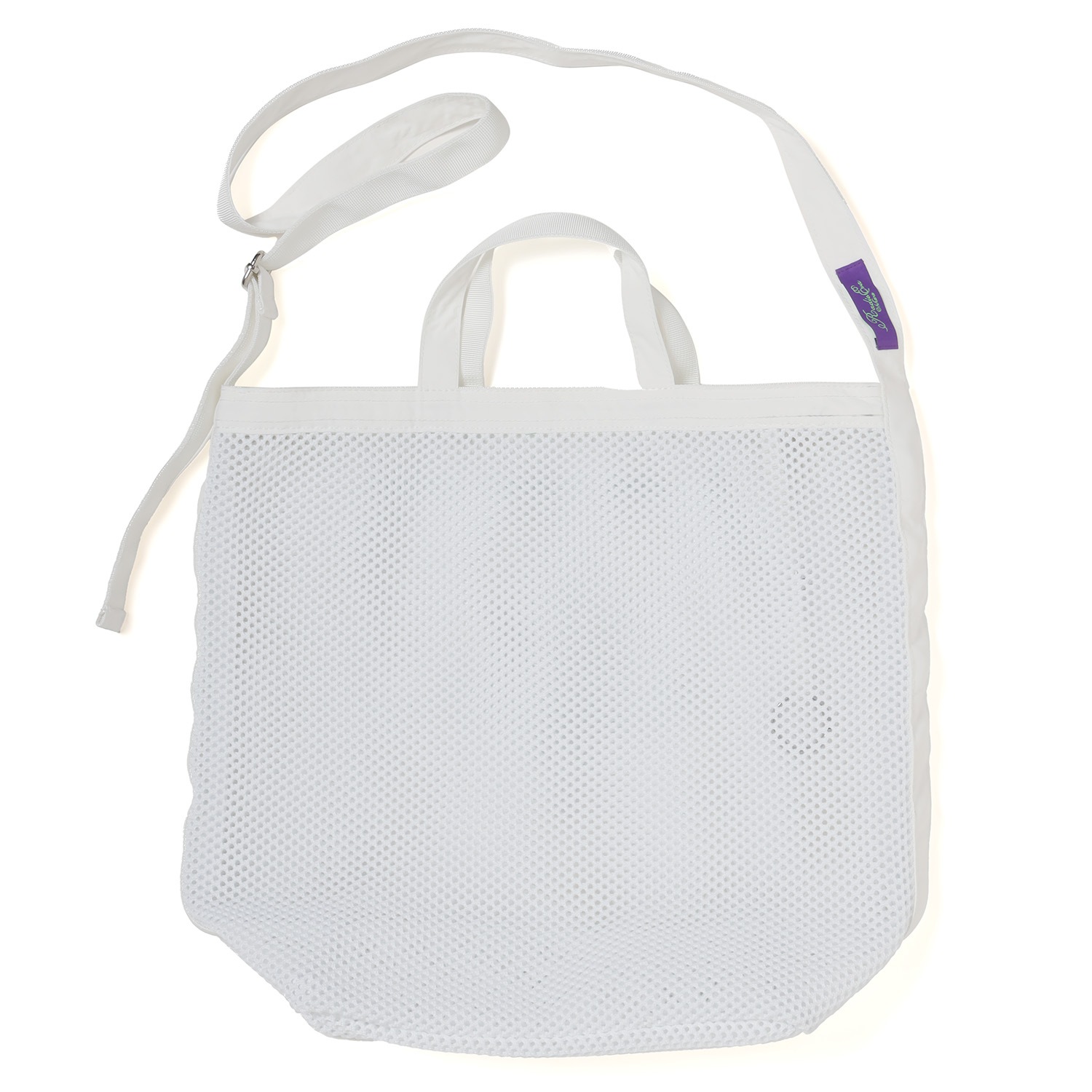 EVANGELION Crochet Mesh Bag (Large) (WHITE)