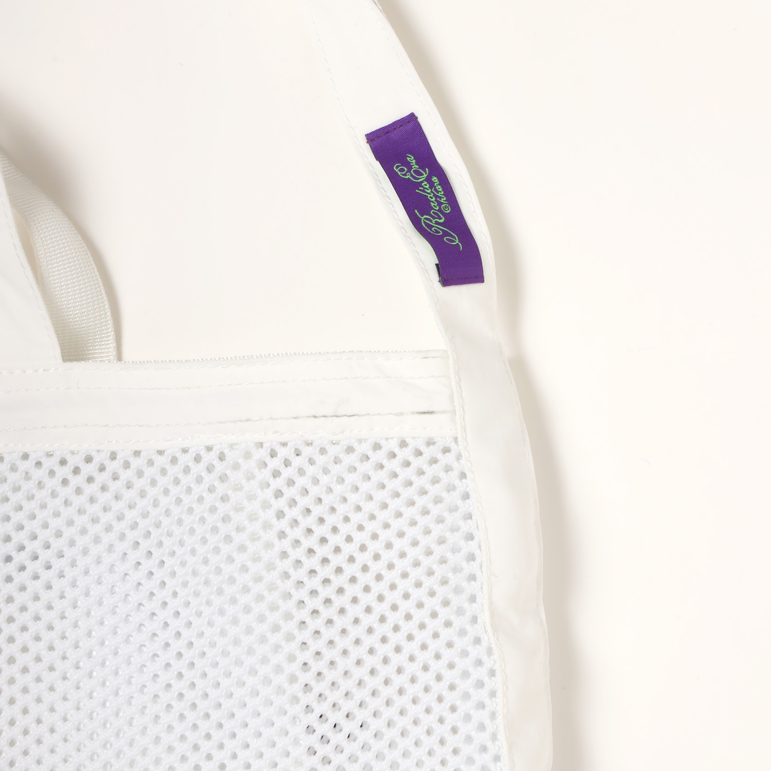 EVANGELION Crochet Mesh Bag (Large) (WHITE)