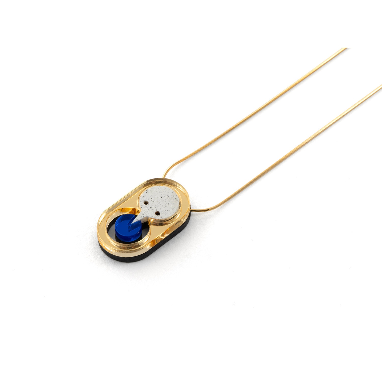 SAKIEL NECKLACE by MYSTIC FORMS（Gold-Blue）