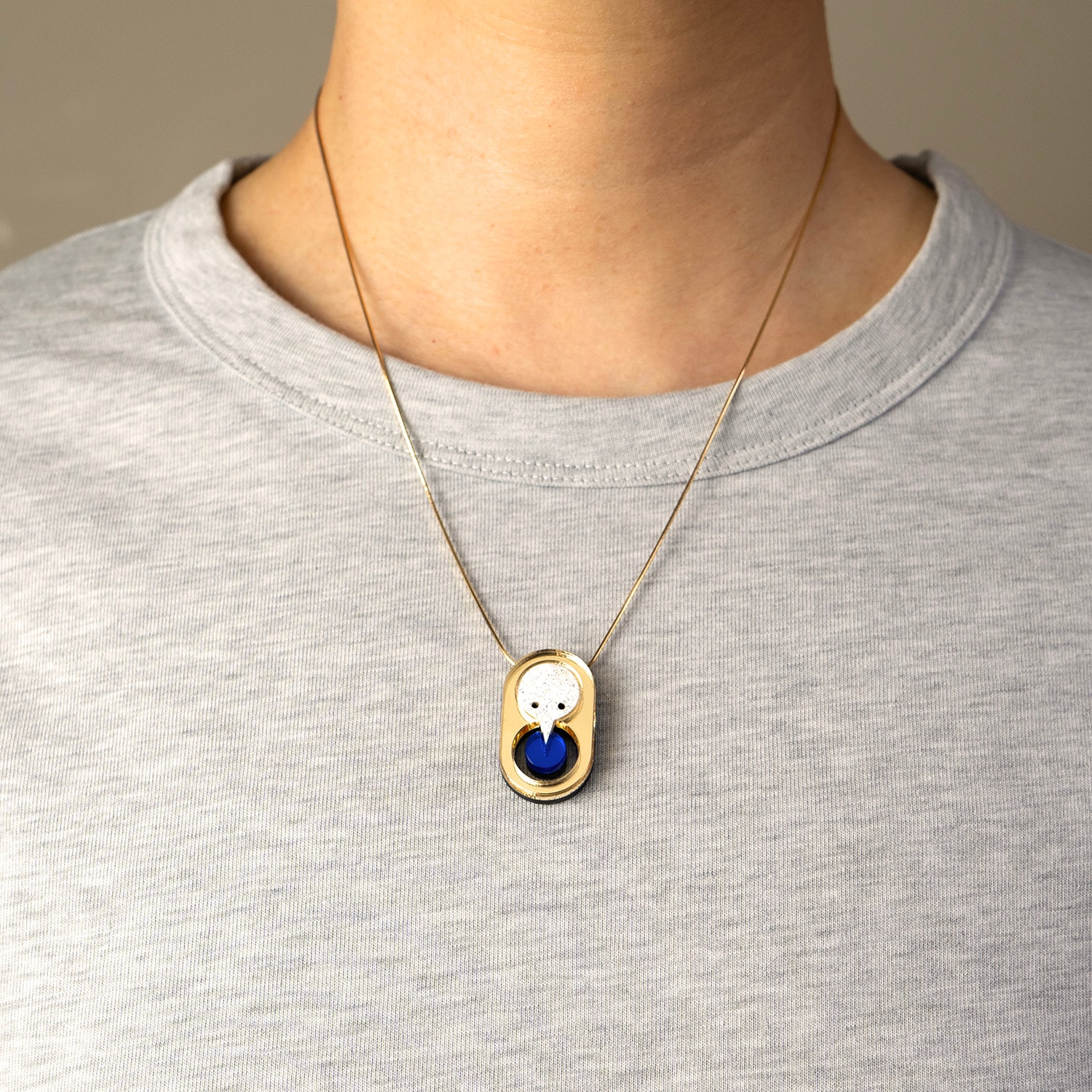 SAKIEL NECKLACE by MYSTIC FORMS（Gold-Blue）