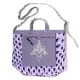 EVANGELION Crochet Mesh Bag (Large) (PURPLE)