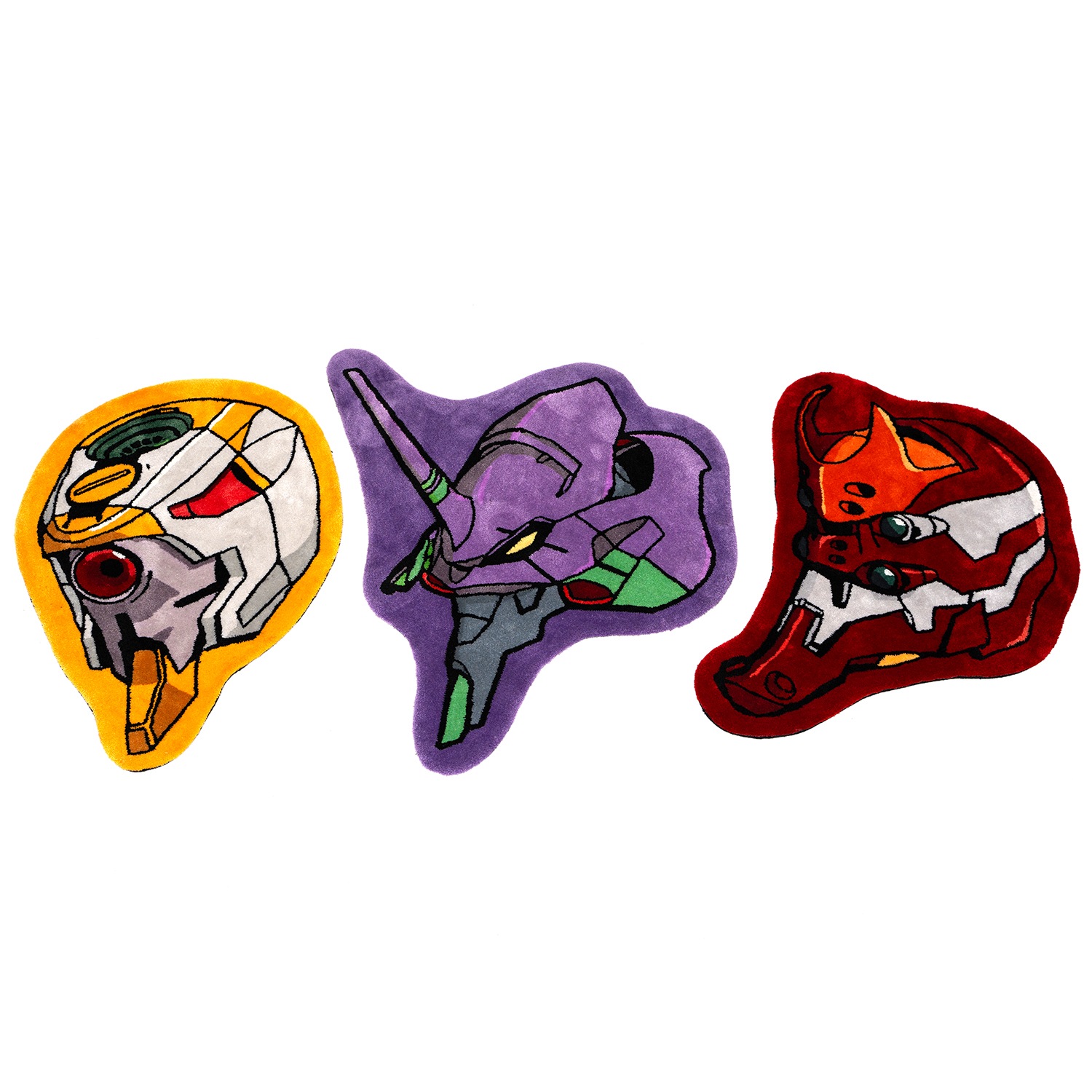 NOSENSE X RADIO EVA: GIMME RUGS: EVA-02 RUG (RED(EVA-02))