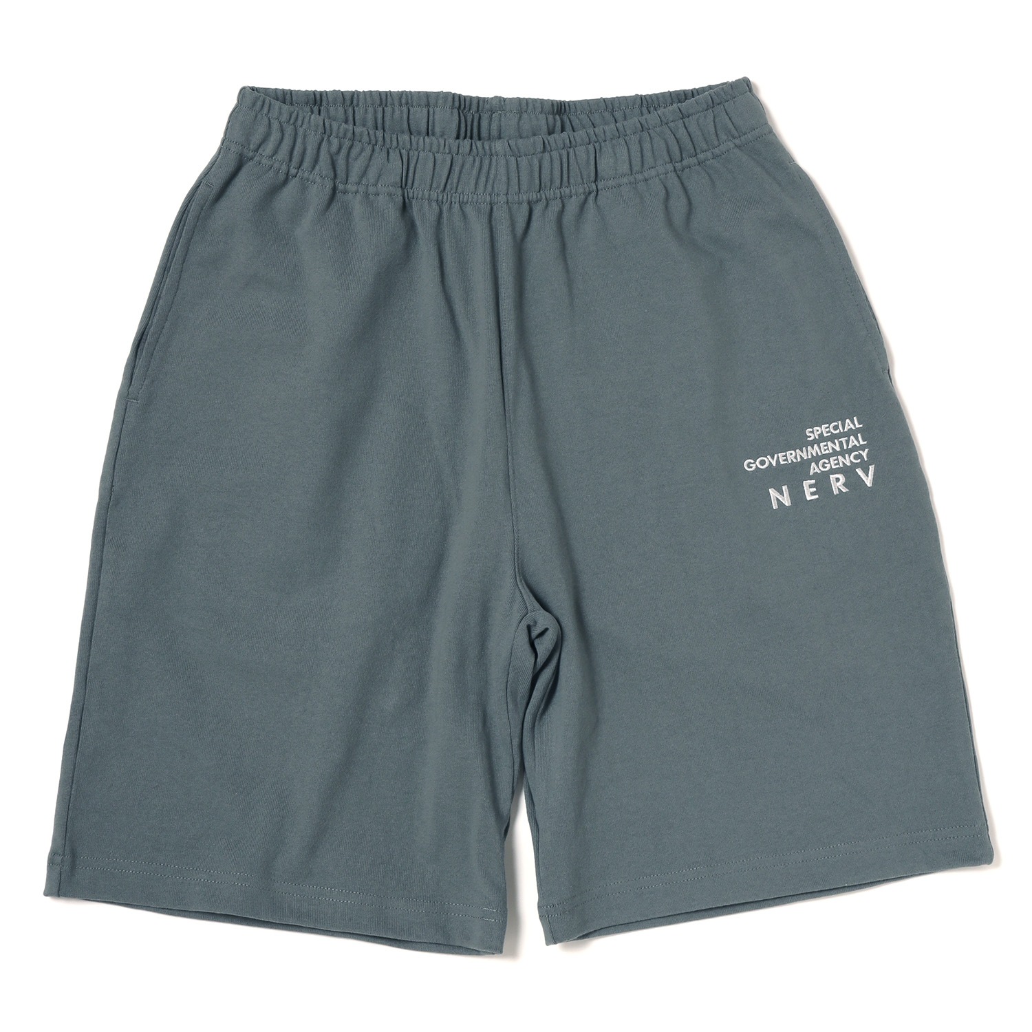 NERV Embroidery Easy Shorts (STONE GREEN)