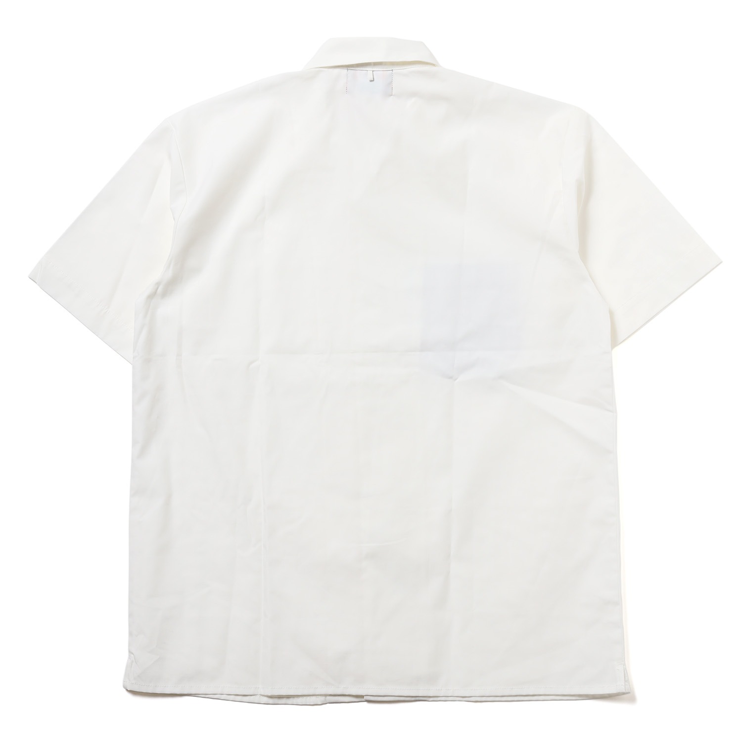 THE BEAST SHORT SLEEVE WORK SHIRT (WHITE(PURPLE))