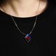 RAMIEL NECKLACE by MYSTIC FORMS（Iceblue-Blue-Red）
