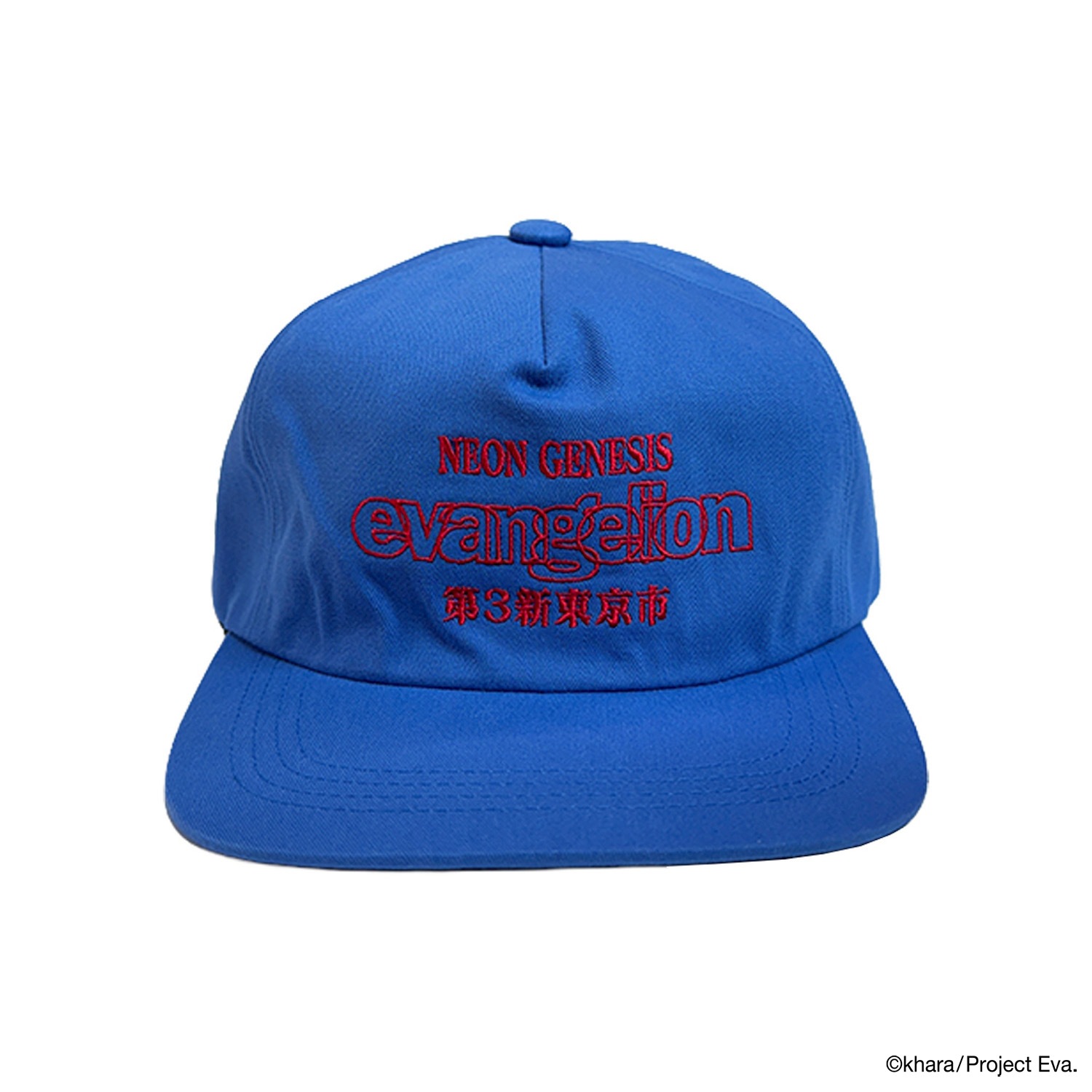 EVANGELION LOGO Cap by BALANSA（ROYAL BLUE）