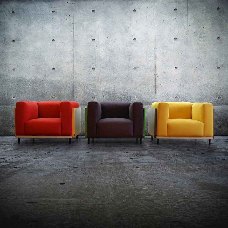 EVANGELION 1P Sofa (初号機)