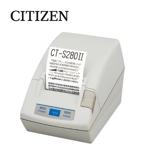 CT-S280II｜レシートプリンター｜USB/シリアル｜シチズン・システムズ