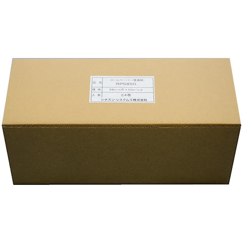 RP5850｜上質紙ロール（24巻入）｜幅58mm×径50mm｜普通紙｜シチズン