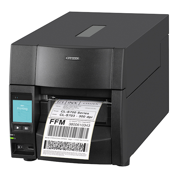 hideki Epson 製熱転写式プリンター 3台セット CL-S703III|感熱/熱転写ラベルプリンター(300dpi)|有線LAN