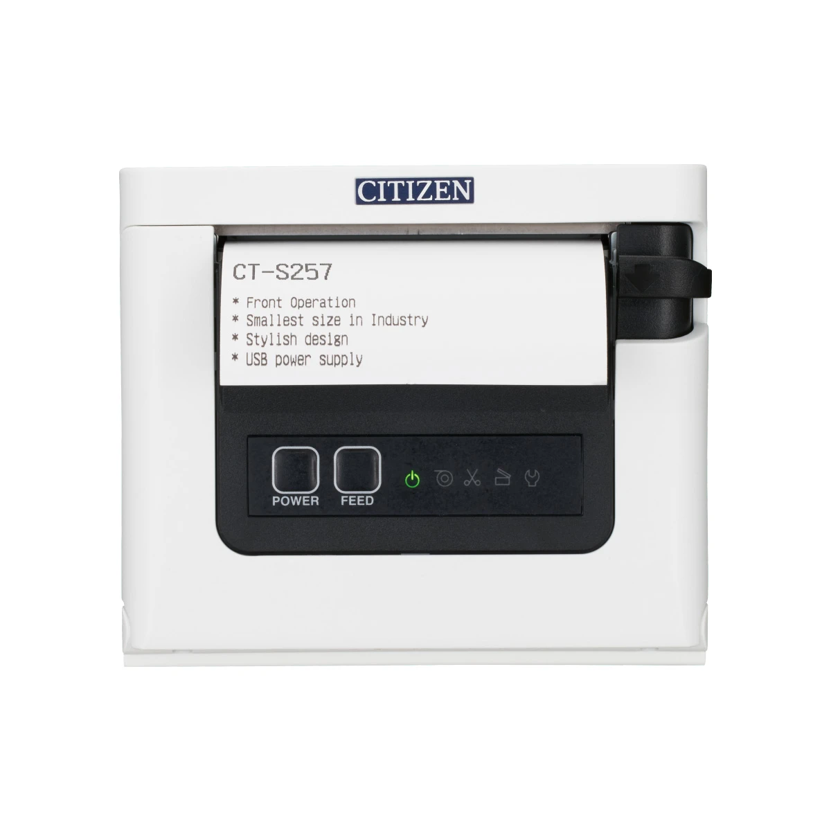 【2024年購入 1年半使用】USENレジ レシートプリンター CT-S257 レシートプリンター（シリアル＋USB）|npShop