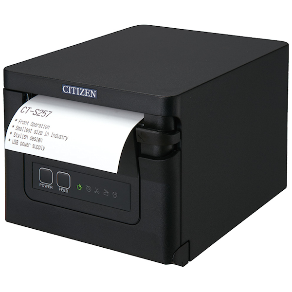 【未使用】シチズンCT-S257RSJWH/レシートプリンター CT-S257 | シチズン・システムズ株式会社