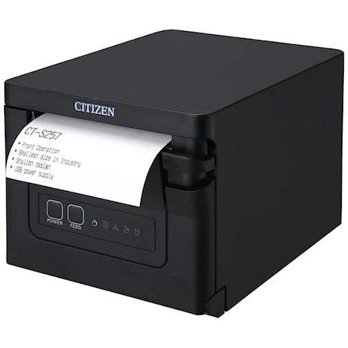 【未使用】シチズンCT-S257RSJWH/レシートプリンター CT-S257 レシートプリンター（有線LAN＋USB）|npShop
