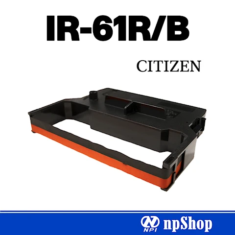 IR-61｜インクリボン黒、赤/黒（6個入）｜シチズン・システムズ純正