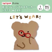 ��TETEUM�ӥƥåȥ� BIG��ࡼ�Х֥륹�ƥå�����LETS WEAR�͡�1������
