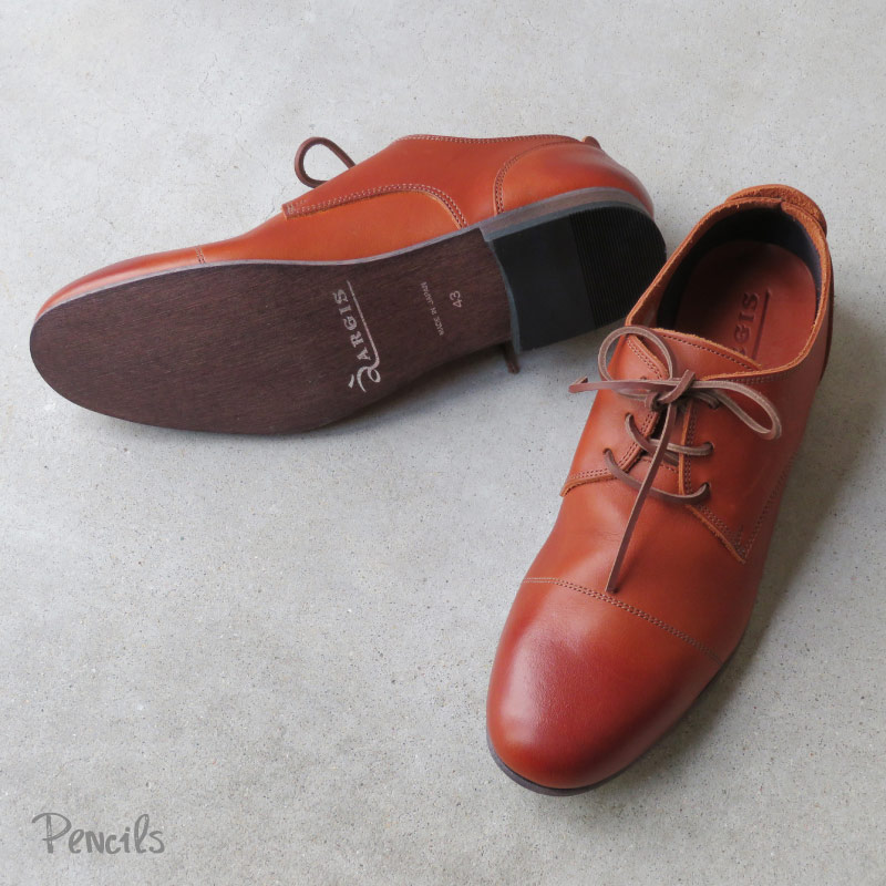 新品未使用 ARGIS アルジス 5EYELET レースアップシューズ　26.5 Amazon | [アルジス] 91102 上質レザー・レースアップシューズ