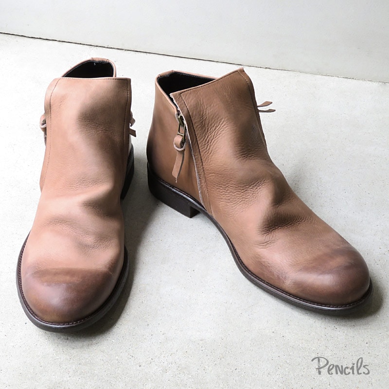 送料無料】〈ARGIS〉アルジス ダブルジップブーツ 12112〔ダーク