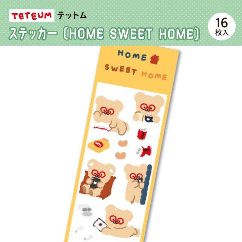 ��TETEUM�ӥƥåȥ� ���ƥå�����HOME SWEET HOME�͡�16������