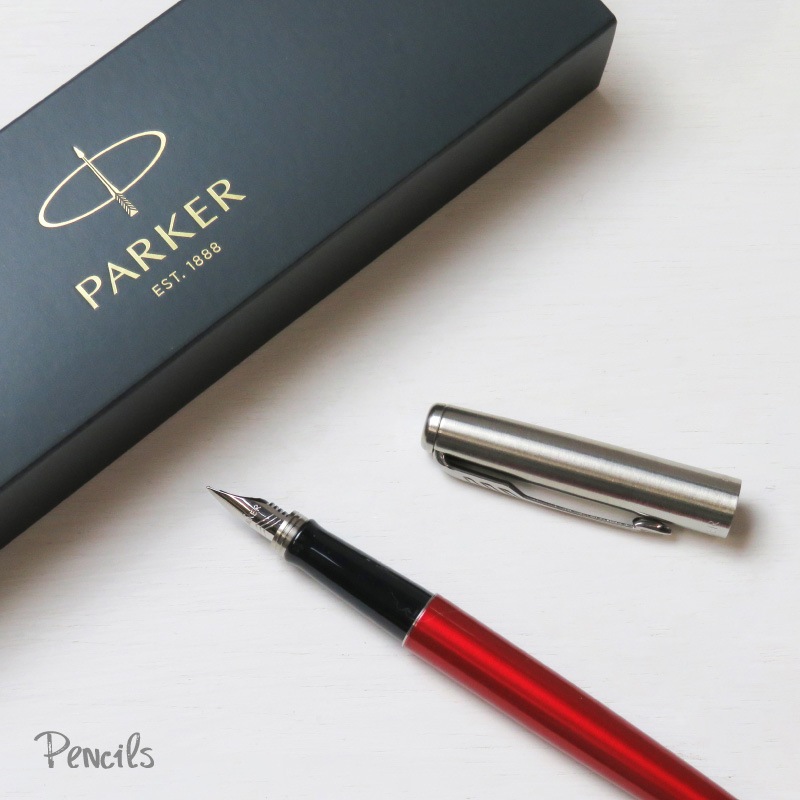PARKER〉パーカー ジョッター 万年筆 レッドCT（F