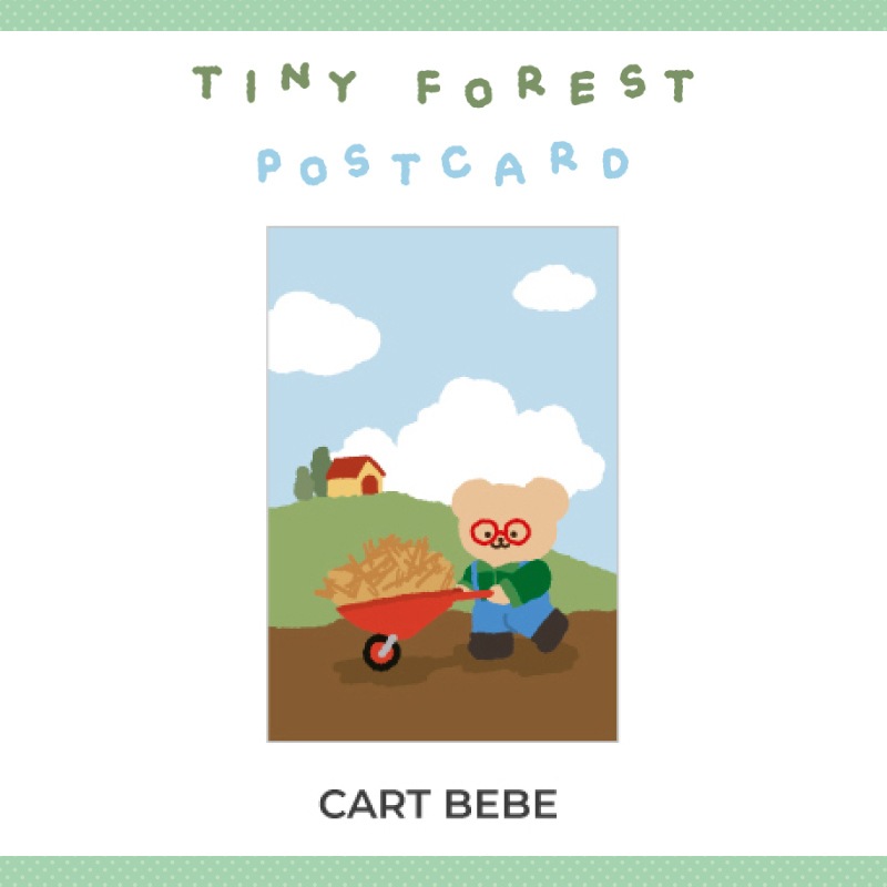 ��TETEUM�ӥƥåȥ� TINY FOREST �ݥ��ȥ����ɡ�CART BEBE��