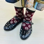 �� bon��bon��socks �ۤդ��ꤢ�ä����˥åȡ��ե���Υ���������������롼�楽�å�����CUL453538