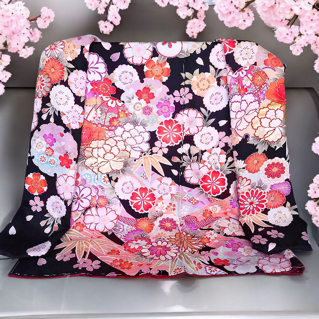 オンリーワンお引きずり大振ー麗花の舞 | お引きずり大振袖 | オーダー