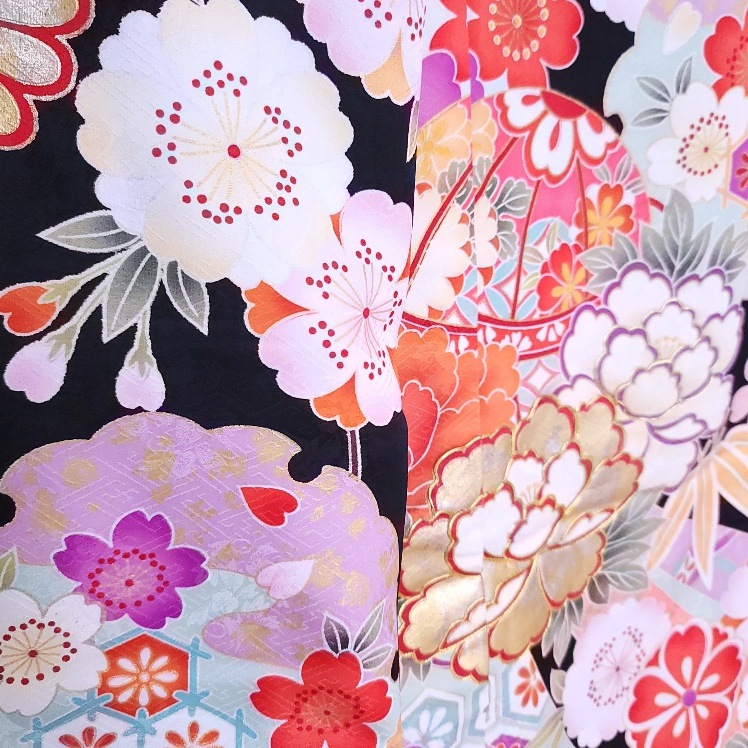 オンリーワンお引きずり大振ー麗花の舞 | お引きずり大振袖 | オーダー