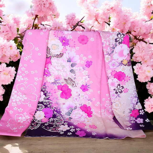 オンリーワンお引きずり大振ー桜薫 | お引きずり大振袖 | オーダー