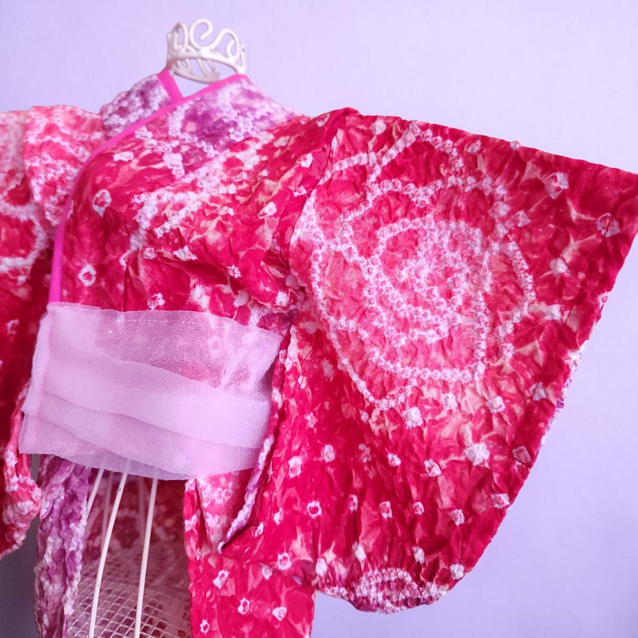 ーペットの浴衣有松絞り薔薇姫ローズプリンセス-犬の浴衣猫の浴衣