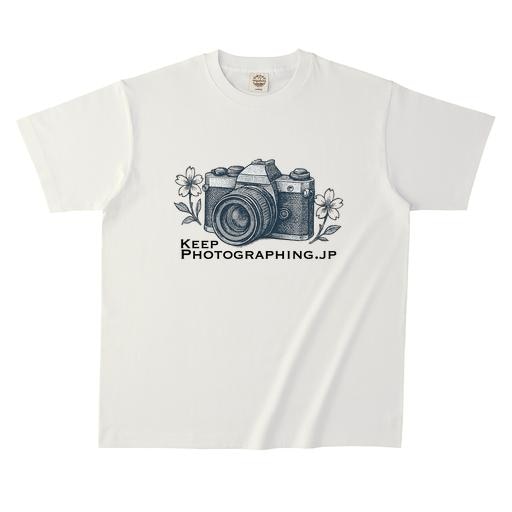 ☆Keep photographing.jp ＃1 オーガニックコットンTシャツ