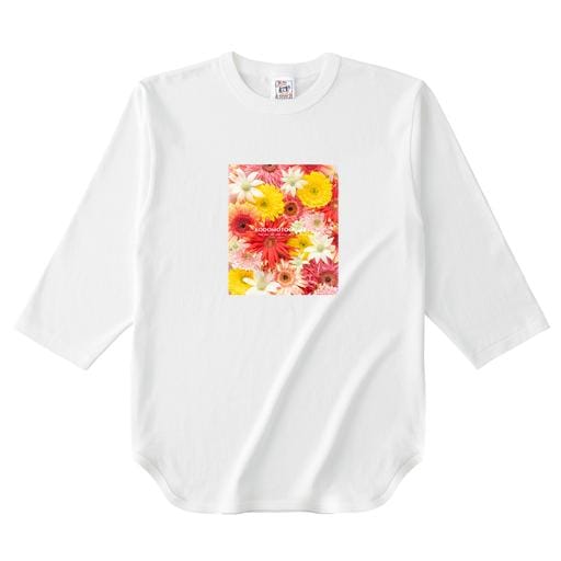今井しのぶ ＃２ 七分袖ベースボールTシャツ