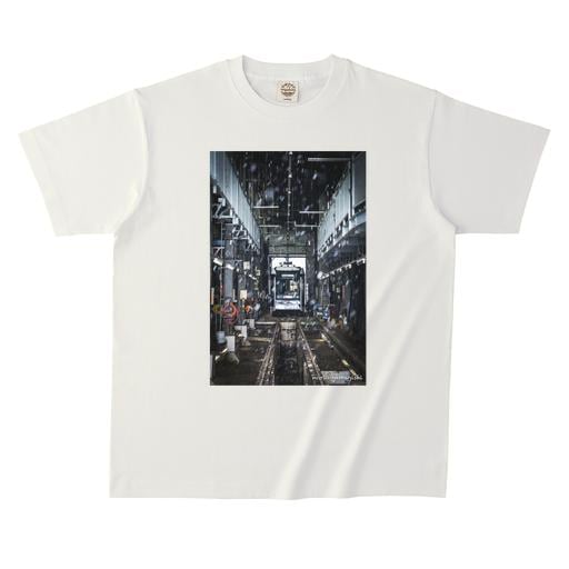norio yamagishi 市電＃4 オーガニックコットンTシャツ