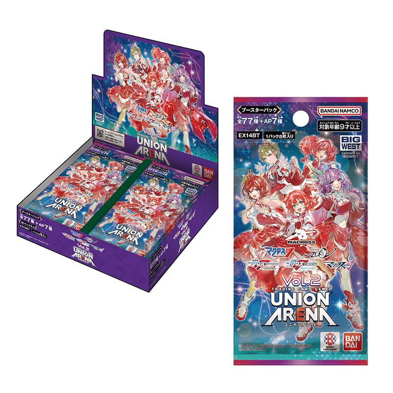 予約6月19日発送予定】UNION ARENA マクロスシリーズ Vol.2 【EX14BT