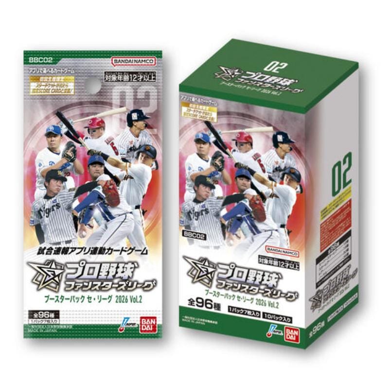 プロ野球 ファンスタジアム ブースターパック セ・リーグ 2026 Vol.2【BBC02】【1BOX】