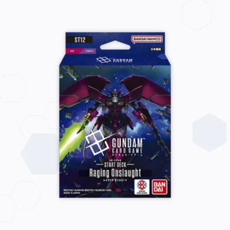 【予約9月26日発送予定】ガンダムカードゲーム スタートデッキ Raging Onslaught[ST12]