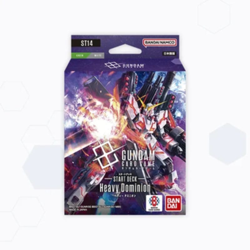 【予約9月26日発送予定】ガンダムカードゲーム スタートデッキ Heavy Dominion[ST14]