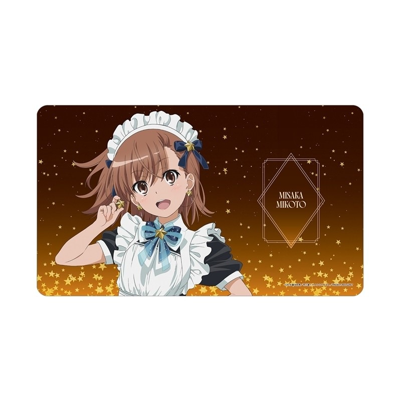 【予約11月30日発送予定】アルマビアンカ とある科学の超電磁砲Ｔ 描き下ろし 御坂美琴 星空メイドver. マルチデスクマット【1個】