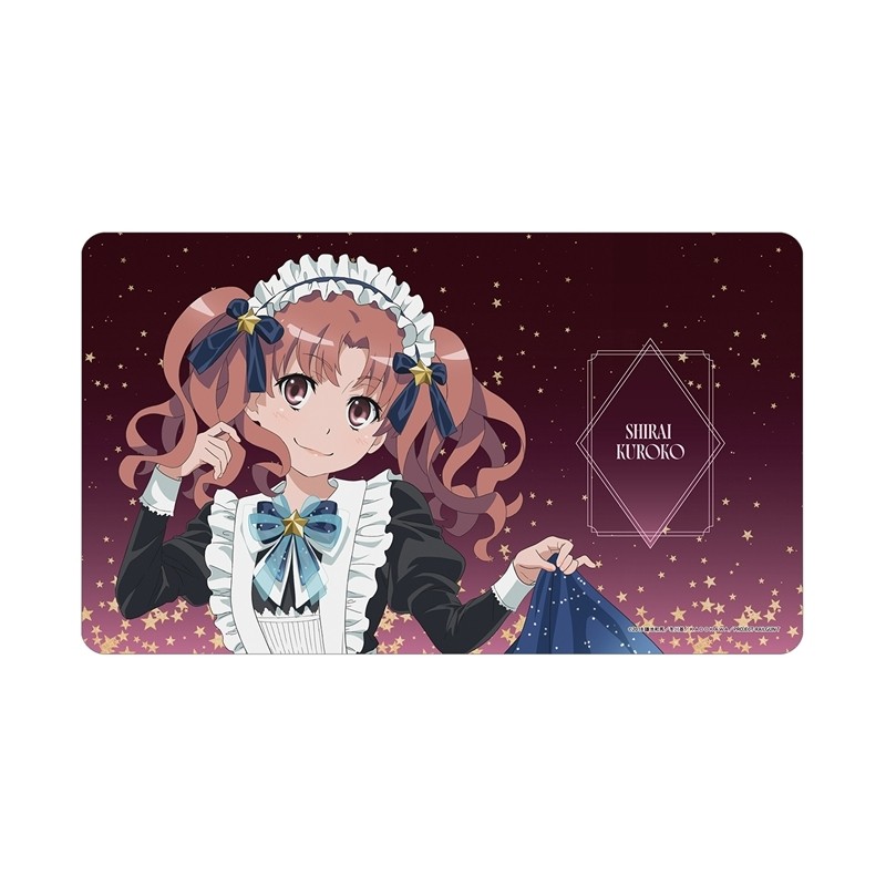 【予約11月30日発送予定】アルマビアンカ とある科学の超電磁砲Ｔ 描き下ろし 白井黒子 星空メイドver. マルチデスクマット【1個】