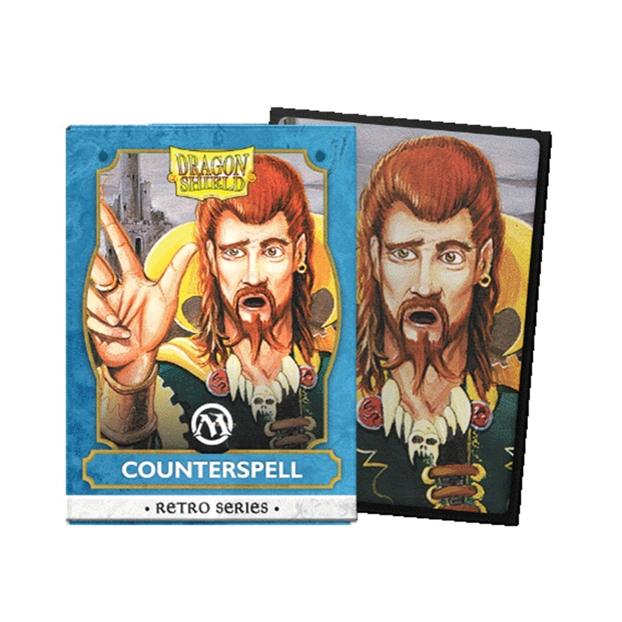 【予約11月30日発送予定】AT-16532 Counterspell Sleeves - Standard size - Brushed Art スリーブ スタンダードサイズ（100枚入り）【1個】