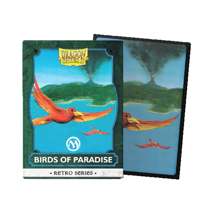 【予約11月30日発送予定】AT-16535 Birds of Paradise Sleeves - Standard size - Brushed Art スリーブ スタンダードサイズ（100枚入り）【1個】