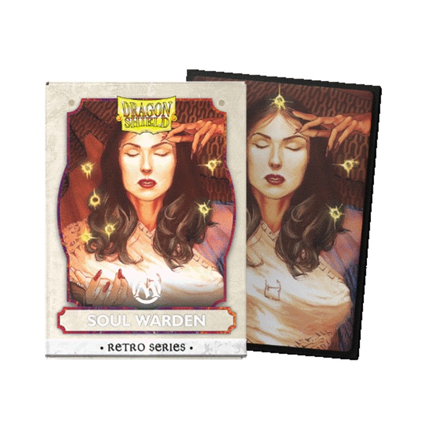 【予約11月30日発送予定】AT-16536 Soul Warden Sleeves - Standard size - Brushed Art スリーブ スタンダードサイズ（100枚入り）【1個】