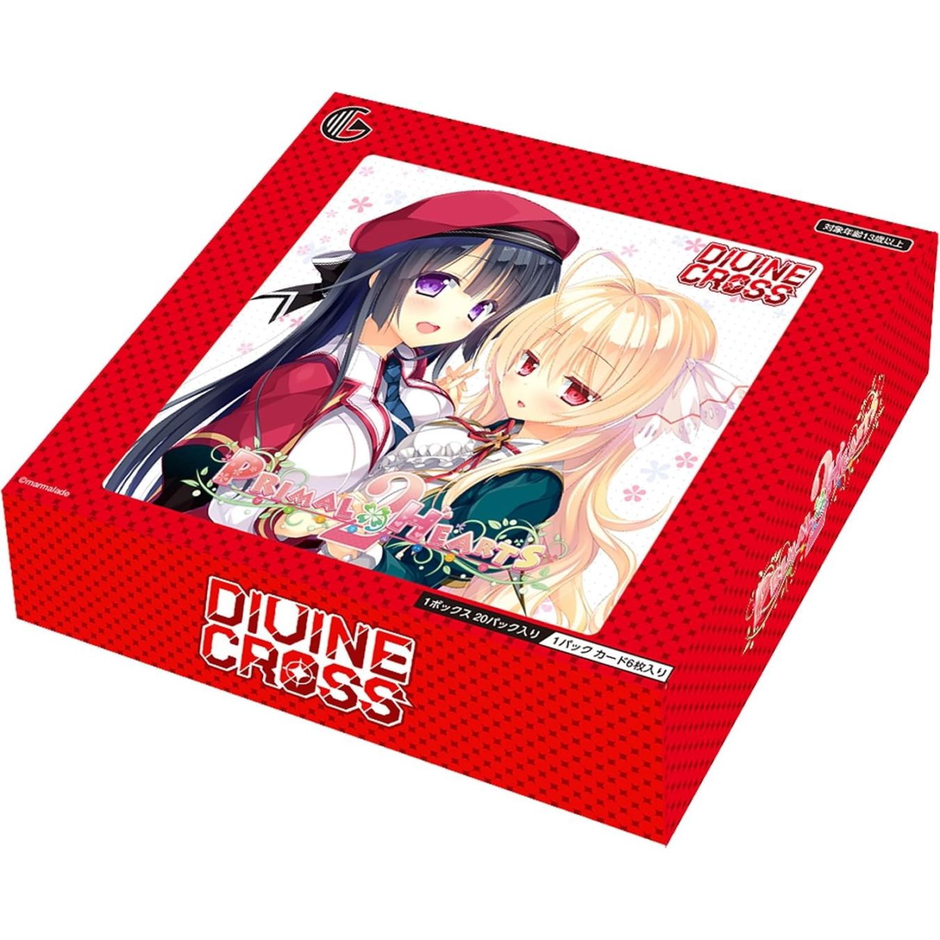 【予約10月22日発送予定】DIVINE CROSS PRIMAL×HEARTS2 ブースター（20パック入り）【1BOX】