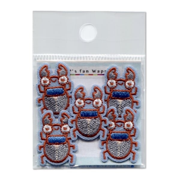 RDO-61 マークワッペン いきものシリーズ 5枚入り「クワガタ」 | WEB