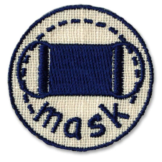 目印マークのワッペン マスク 入園入学準備品 めじるしマークワッペン P S Fan パイオニア ワッペン ハンドメイドクラフト