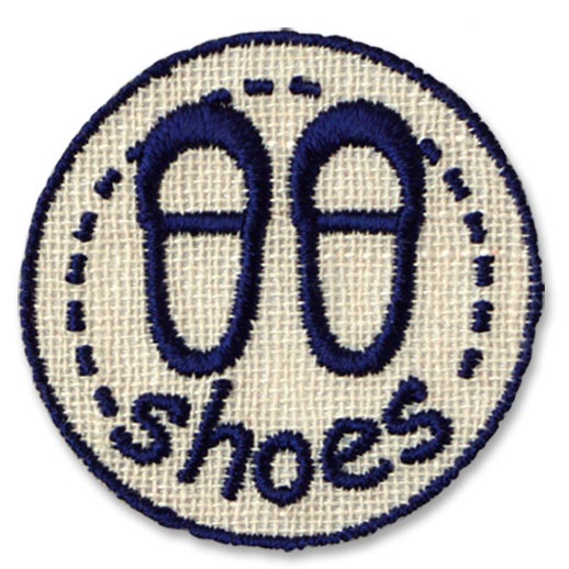 目印マークのワッペン 上ぐつ 入園入学準備品 めじるしマークワッペン P S Fan パイオニア ワッペン ハンドメイドクラフト