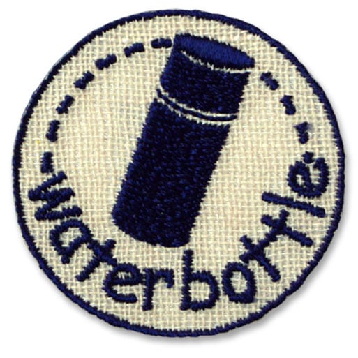 23360 目印マークのワッペン （水筒） | 入園入学準備品,めじるし