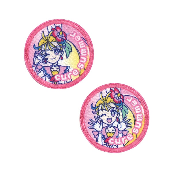 BAN32 ワッペン「トロピカル～ジュ！プリキュア」アイロン・シール両用