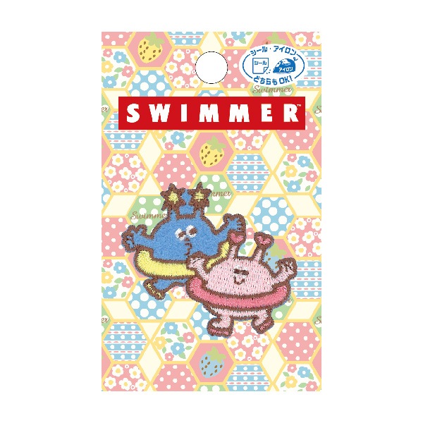 AIP05「SWIMMER」 アイロン・シール両用ワッペン | すべての商品