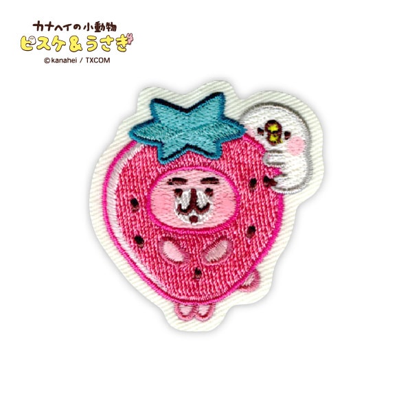 Txc03 大人かわいい カナヘイの小動物 ピスケ うさぎ ワッペン シール アイロン接着両用タイプ すべての商品 P S Fan パイオニア ワッペン ハンドメイドクラフト