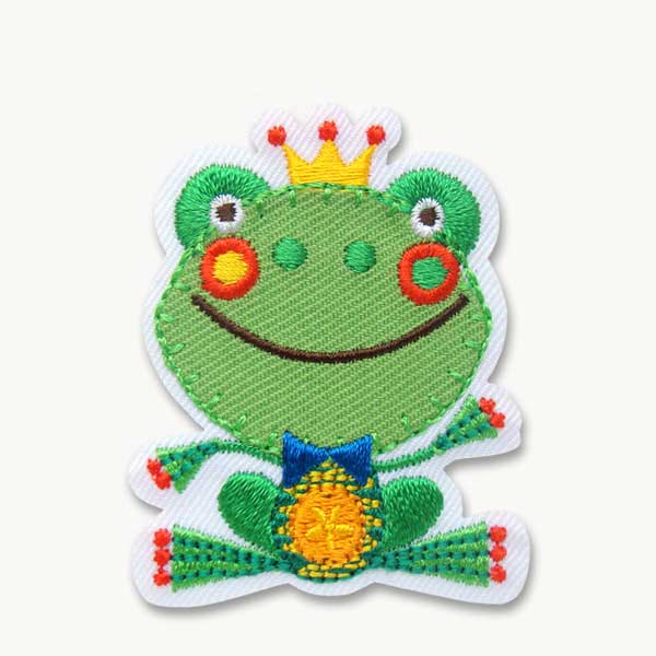 PPFM エプロン バムフラップ 惜しみ 和柄 frog 蛙 カエル 刺繍 y2k